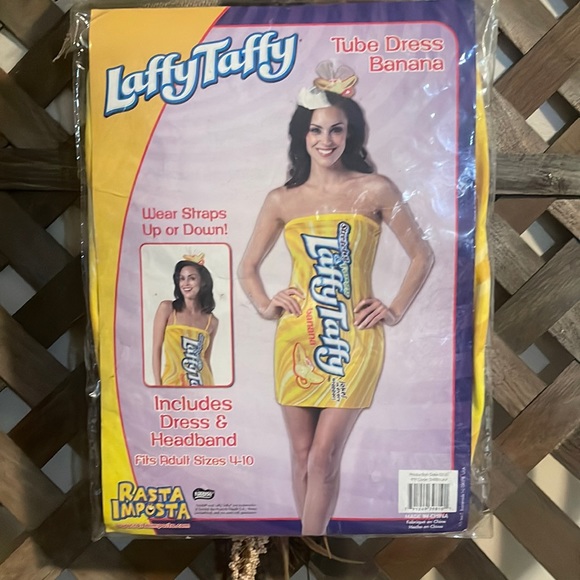 Rasta Imposta Dresses Brand New Halloween Costume Laffy Taffy Tube